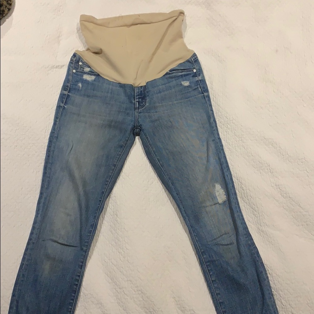 Maternity skinny jeans